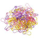 120pcs Safety Pins Gourd Calabash Shape Coilless Fastener Garment Swing Tag
