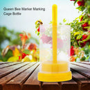 Beekeeper Queen Bee Marking Cage Marker Plunger  Bottle Beekeeping Tool OZ