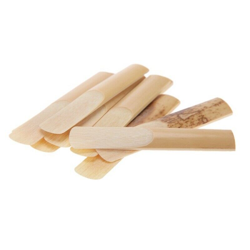 10pcs Clarinet Reed Strength Reed Bamboo for Clarinet Accessories