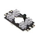18 Led Infrared IR 90 Degrees Bulb Board 850nm For Surveillance