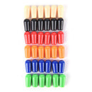 6x 4mm Toggle Switch Tip Caps Colorful for electric Guitar random colME