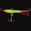 4X(10G Balancers Winter Ice Fishing Lure 6.3Cm Ice Metal Jig Hard Sinking MA8E6)