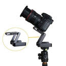 Camera Tripod Head for  Table Quick Release Plate 1/4" 3/8" Screw Holes