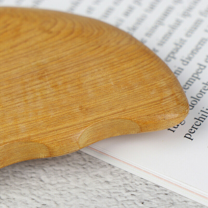 1pc Wood Guasha Scraping Massage Body Care Gua Sha Scraper Board Tool Hel JdY`US