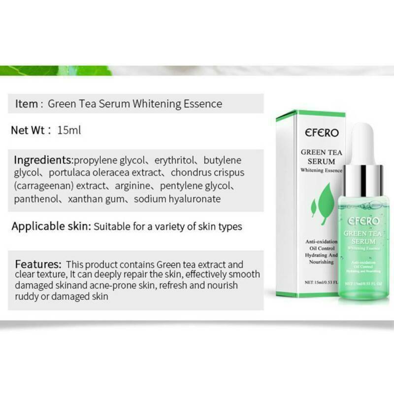 Green lough Pore Corset Serum GreenTea Serum Moisturizing Whitening Essence 2020