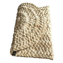 Women Straw Bag Elegant Female Braided Handbag Envelope Hasp Beach Bag For  G6L5