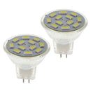 2pcs 12V 4W MR11 SMD 5730 Led Bulbs for Outdoor Landscape Flood Track Lighting