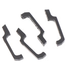 4PCS Black Door Handle  for 1/10 RC Crawler Axial SCX10 D90 Tamiya  OZ