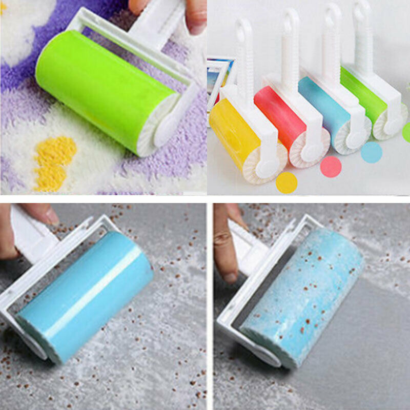 Washable Sticky Cleaner Lint Roller Clothing Dust Hair Remover Brush Reusable