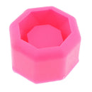 1 Piece Diamond Shaped Silicone Flowerpot Cement Vase Planter Cake Chocolate