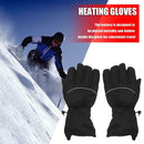 Battery Powered Electric Heated Gloves Automatic Temperature Control Outdoor Ski