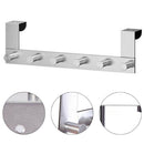 Hanger Kitchen Bar Clothes Hat Rack Hook Stainless Steel Bathroom Door Back