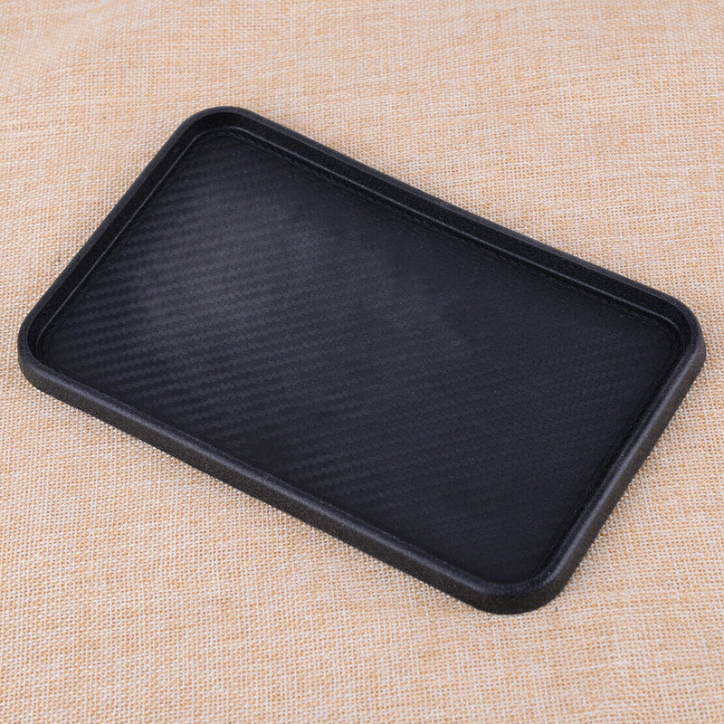 Universal Black Car Dashboard Sticky Non-Slip Storage Catcher Pad Mat