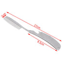 Stainless steel Hair Comb Men Dedicated Folding Comb Beard Brush Hair CareToolOZ