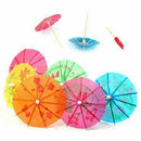 50xPaper Cocktail Parasols Umbrellas Party Wedding Supplies