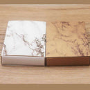 12 Set/Pack Color Printed Jewelry Necklace Packing Box Small Gift Box, Marble