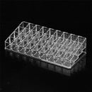 Clear Acrylic Makeup Organizer 4 Levels 36 Deep Slots Lipsticks Lip Gloss Nail