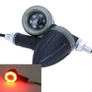 2pcs Universal Motorcycle LED Amber Lamp Rear Turn Signal Brake Lights