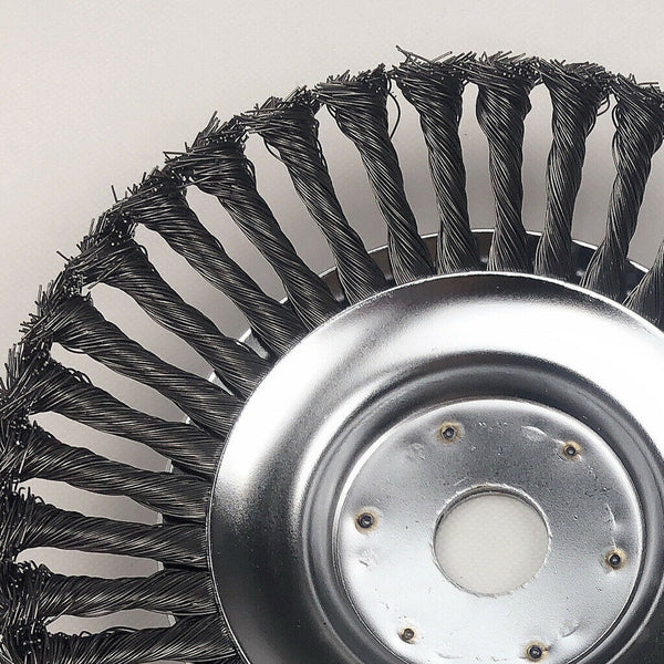 8''Steel Grass Trimmer Head Trimming Weed Brush Cutter Garden Lawn Mower Weeding