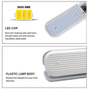 45W Led Bulb Smd2835 228Leds Super Bright Foldable Fan Blade Angle Adjustab