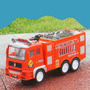 Electric Fire Engine Truck Car Siren Sound LED Lights Children Xmas Gift To T3K4