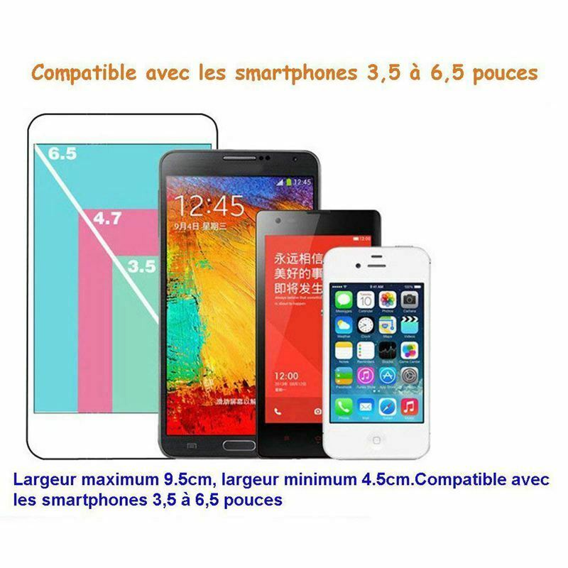 1 x Car Phone Support Aeration grid support with Rotation 360 Degres for Na E5A8