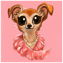 5D DIY Full Drill Diamond Painting Rich Dog Cross Stitch Embroidery Decor A