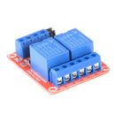 2Channel 12V Relay Module Board Shield With Optocoupler Support Trigger Relay Bj