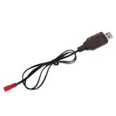 Premium 7.2v USB to JST 2P NI MH / NI Cd Battery Charger Cable for RC Toys