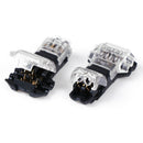 5Pcs 2 Pin T Shape Universal Compact Wire Wiring Connector Terminal Block FT  ^i
