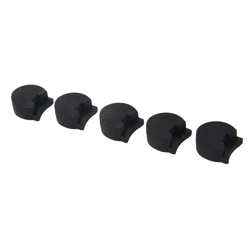 5 pieces thumb post for clarinet (made of rubber) black