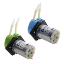 Pack of 2, 12V DC Dosing Pump Peristaltic dosing Head For Aquarium Lab