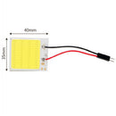 2Pcs 48 Smd Cob Led T10 12V White Light Car Interior Panel Lights DomeLampBulbQ9