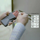 Invisible Paper-thin Magnetic Universal Micro Wallet Phone Holder Stand X0T8