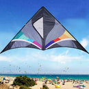 Triangle Kite + 30M Line Weifang Kite Outdoor Sport Fly to Easy Favor