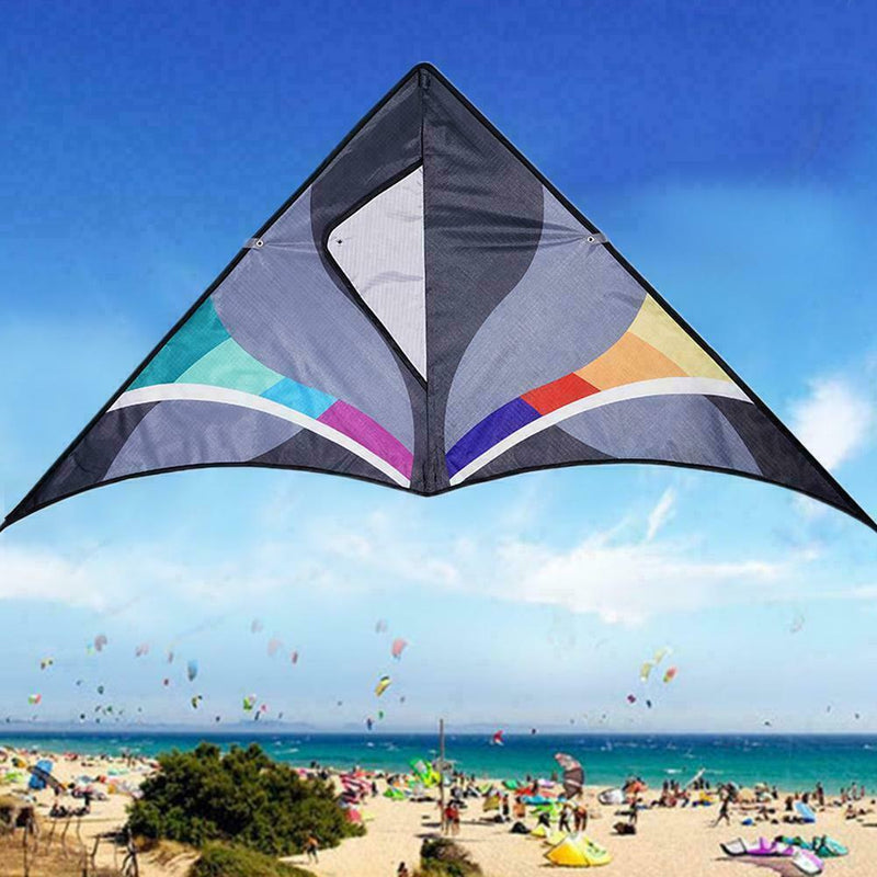 Triangle Kite + 30M Line Weifang Kite Outdoor Sport Fly to Easy Favor