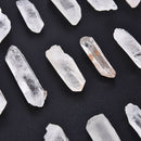 50g Bulk Natural Crystal White Quartz Small Points Terminated Wand Specimen H7