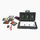 12 SD TF Memory Card Casing Box Holder Pouch Waterproof Dustproof Case, Black