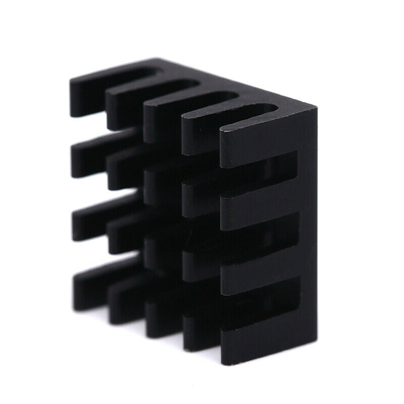10Pcs Aluminum Heat Sink 14x14x8mm High Quality Heatsink Black Radiator Cool Nw