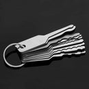 10Pcs Stainless Steel Keys Car Door Opener Unlocking Repairing Tools Kit FAJCly