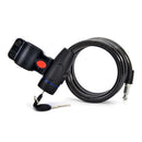 Key Locker Bike Cycling Bicycle Trolly  Motor Security Steel Wire Cable Lock OA