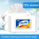 80pcs/Pack Medical Disinfection Portable Alcohol Swabs Pads Cleanser Antise V5M2