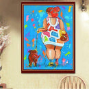 Walk the Dog 5D Diamond Painting Embroidery DIY Cross Stitch Home Decor