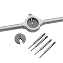 1 Set Mini HSS Metric Taps Dies Wrench Handle Kit M1-M1.6 Screw Thread A4Y7