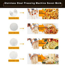 Manual Pasta Machine Kitchen Machine Noodle Cutting Machine with 7-Mode Spa