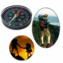 New Survival Pocket Liquid Filled Button Compass For Hiking Hot Camping Sal T9M7
