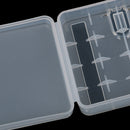Battery Storage Box Holder Transparent Portable Hard Plastic Large CapacityB.kz