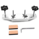Stainless Steel Guitar Bridge Clamp Luthier Repair Tools with Washer Wrench