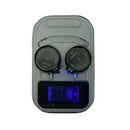 US Plug 2 Slot LIR2032 LIR2025 LIR2016 Button Coin Cell Battery Charger LCD OZ