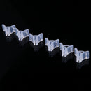 100 Pcs Mini Transparent Flower Plants Grafting Clips Gardening Tools